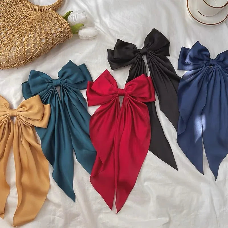 'XOXO' Large Satin Bow