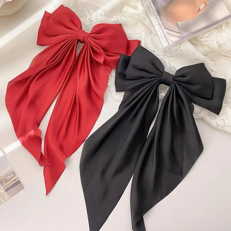 'XOXO' Large Satin Bow