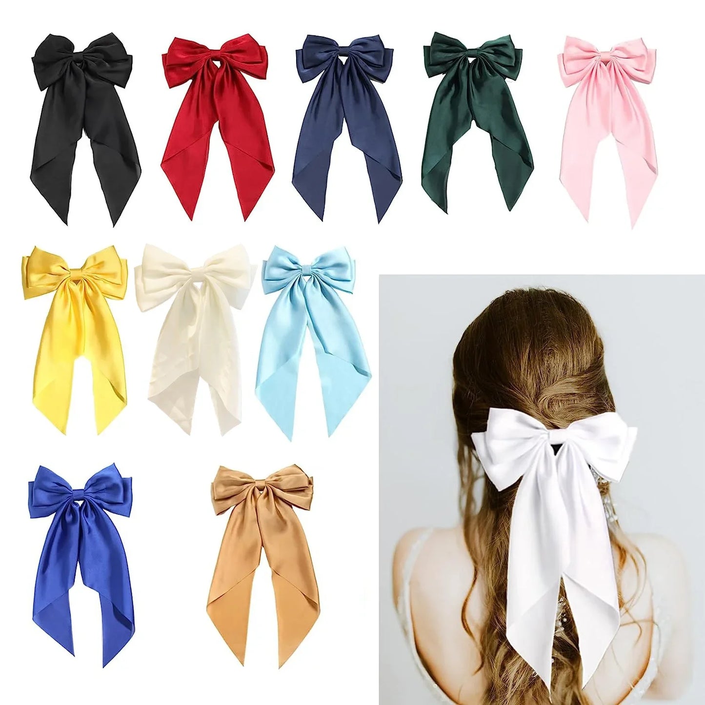 'XOXO' Large Satin Bow