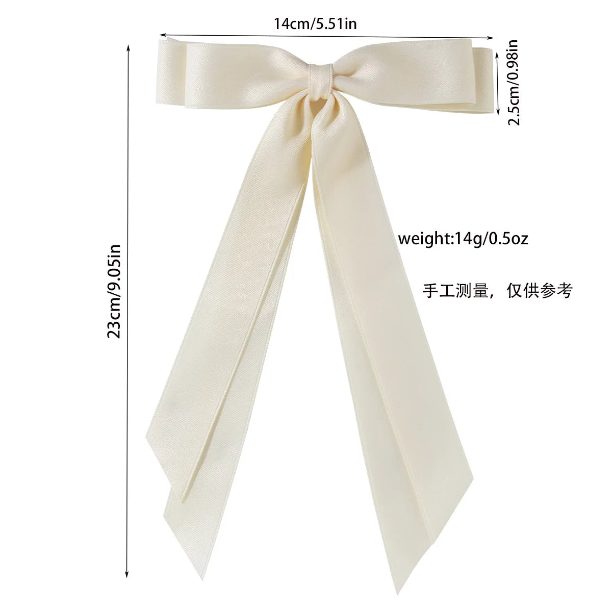 Madeleine Vintage Large Satin Bow