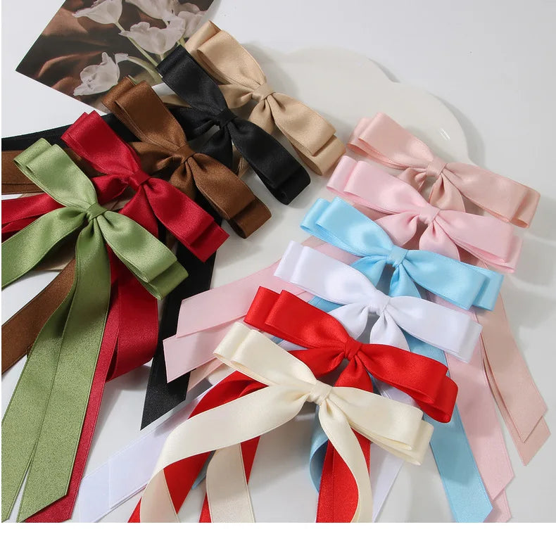 Madeleine Vintage Large Satin Bow